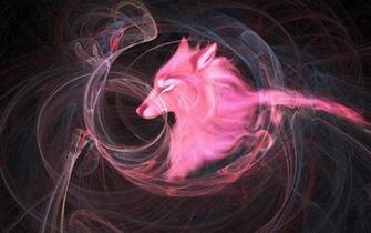 Pink Fox Wallpaper HD