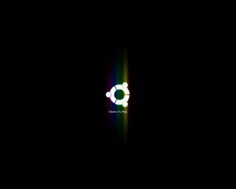Ubuntu Black Wallpaper HD Base