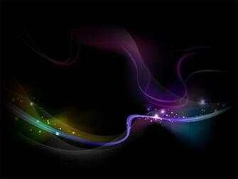 Black Light Lines Background Wallpaper For Powerpoint Presentations