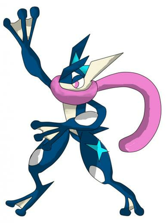 Greninja Makes A Splash By Stingrayzz