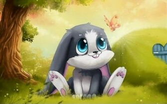 Cute Little Bunny Wallpaper Share This On