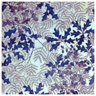 Marthe Armitage Wallpaper Blue