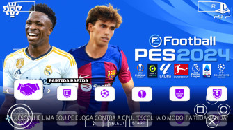 Efootball Pes Ppsspp Europeus Elencos E Kits Atualizado No Wallpaper