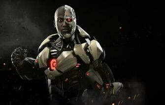 Wallpaper Game Cyborg Netherrealm Studios Victor Stone