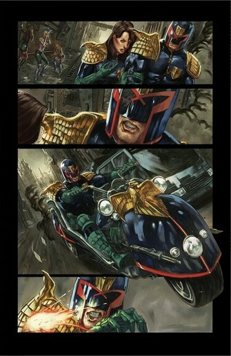 Judge Dredd Sample By Wilustra