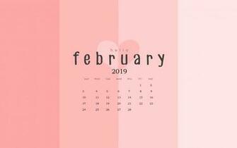 February Calendar Wallpaper