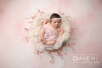 Newborn Baby Girl Pink Flowers Basket Duluth Minnesota Scaled Wallpaper