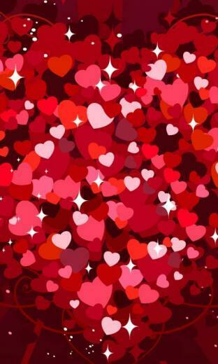 Tags Valentine Hearts Wallpaper480x800 Wallpaper Screensaver
