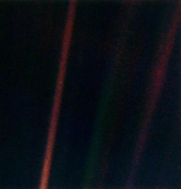 Pale Blue Dot By Voyager The Most Profound And Defining