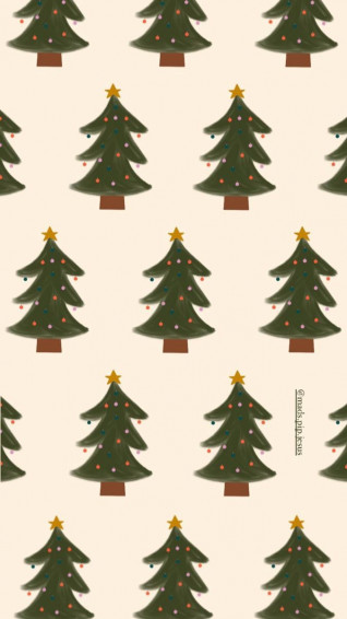 Christmas Lockscreen Cute Wallpaper