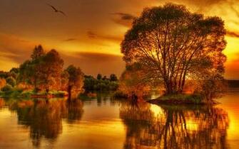 Exotic And Stunning Sunset Desktop Wallpaper