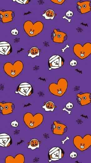 Bt21 Halloween Wallpaper Shared By Kanglucy17