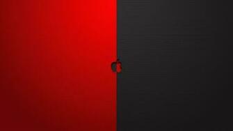 Red Metal Wallpaper Black