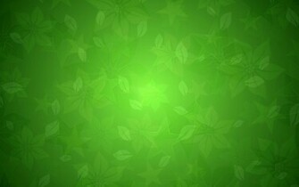 Green Floral Texture Wallpaper