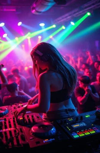 Girl Dj Wallpaper HD