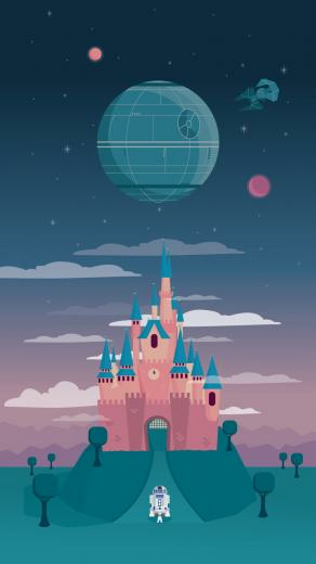 iPhone Wallpaper iPhone7wallpaper Star Wars In Disney
