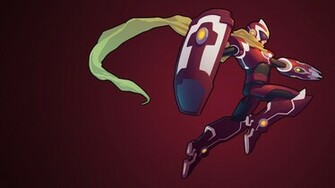 Video Games Protoman Warriors Game Shields Wallpaper