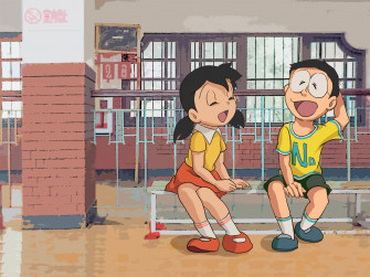 Nobita Shizuka Wallpaper