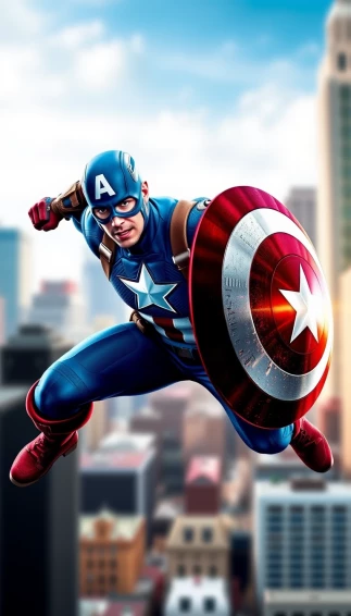 Captain America Mobile Wallpaper