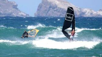 Windsurfing HD Desktop Wallpaper Of