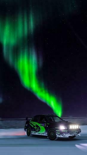 Blob Eyed Subaru Wrx Sti Matching The Sky Phone Background