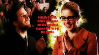 Oliver And Felicity Wallpaper