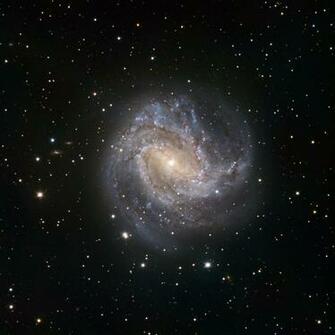 Trappist First Light Image Of The Spiral Galaxy Messier