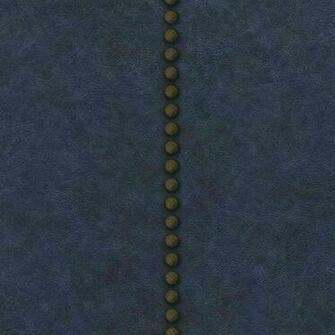 Navy Blue Nail Head Stripe Wallpaper Lodge Outdoors