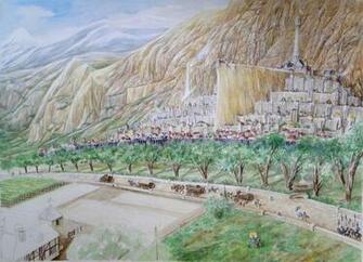 Minas Tirith Wallpaper