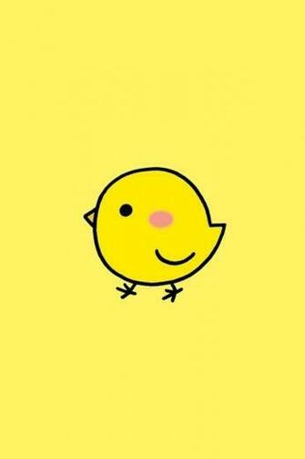 Cute Little Chicken Animals In Wallpaper