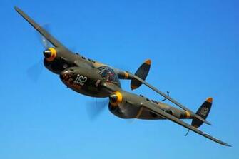 P38 Lightning Skidoo HD Wallpaper