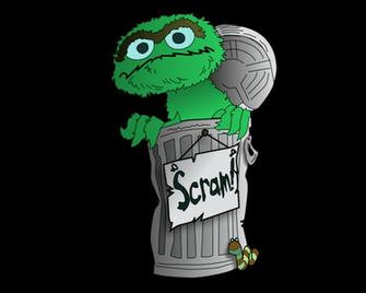 Oscar The Grouch Wallpaper