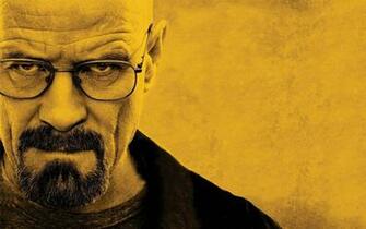 Walter White Yellow Background Men With Glasses Wallpaper