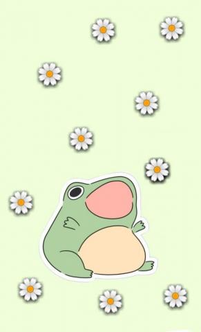 Ladykim On Frogs In Frog Wallpaper Cute Patterns