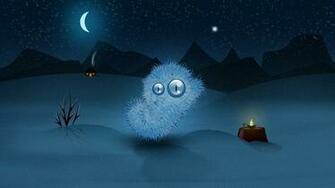 3d Wallpaper Winter Nights Pixel Exotic