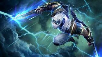Shockblade Zed Lol Wallpaper