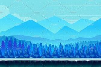Winter Game Background Illustrations Creative Market