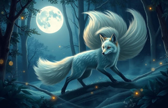 Nine Tailed Fox Wallpaper