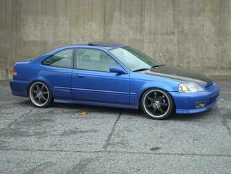 Honda Civic Si Black Coupe For