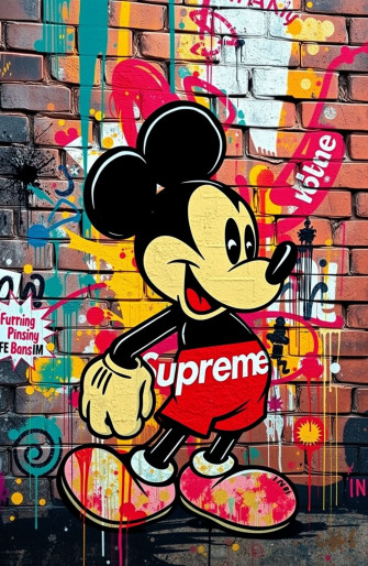 Supreme Mickey Mouse Wallpaper