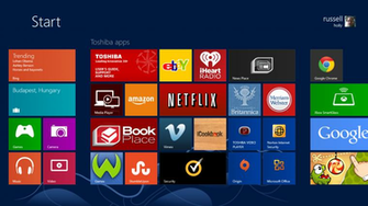 Windows Start Menu Wallpaper With The Launch Upon