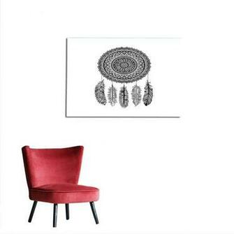 Amazon Kungfu Decoration Wallpaper Feather Ethnic Dream