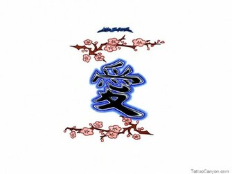 Designs Japanese Kanji Love Tattoo Wallpaper Picture