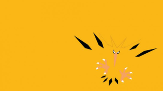 Zapdos From Pokemon Minimalist By Matsumayu