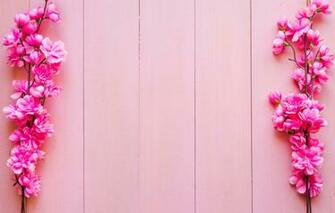 Wallpaper Flowers Branches Background Pink Wood Blossom