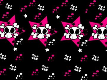 Emo Skull Wallpaper On