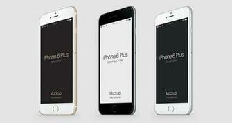 iPhone Plus Psd Vector Mockup Mock Up Templates