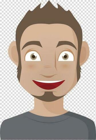 Cartoon Avatar Cheek Man Icon Uncle Transparent Background