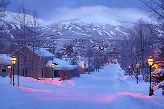 Winter Morning Breckenridge Colorado Nate