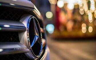 Mercedes Benz Logo Car HD Wallpaper